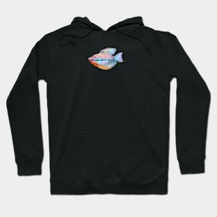 Pearl Gourami Fish Hoodie